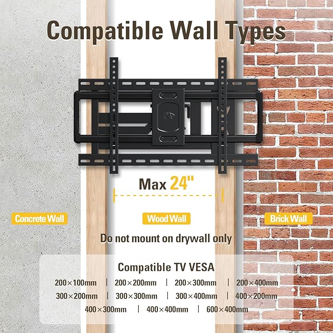 Mounting Dream Long Arm TV Wall Mount - Image 7