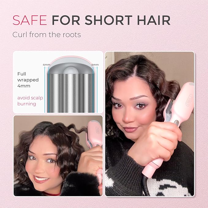 Curling Iron Hair Crimper Waver - Image 5