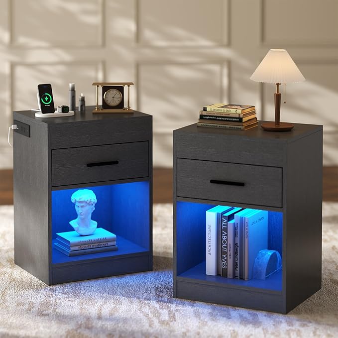 Auromie Set of 2 Nightstand - Image 4