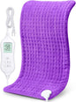 NOWWISH Heating Pad for Back Pain Relief & Period Cramps, 24x12 Inches Electric by NOWWISH