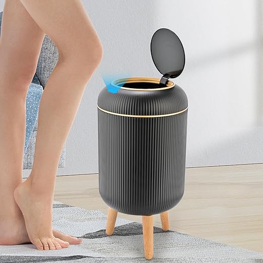 Pukomc Smart Sensor Wastebasket, Convenient and Hygienic Easy to Use, - Image 3