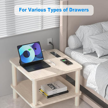 65W USB C Recessed Power Strip, Flush Mount Desktop Recessed Outlet - Image 6