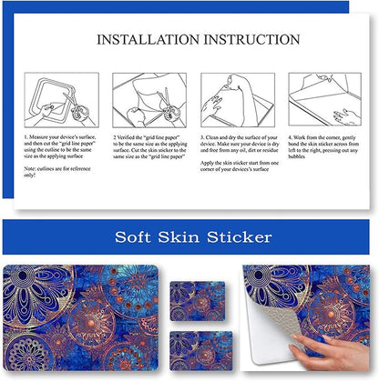 Laptop Skin Sticker Decal, Decorative Waterproof Removable - Image 5