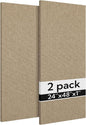 Olanglab Acoustic Panels 2 Pack, Fabric Wrapped Sound Proof Foam Panels by Olanglab