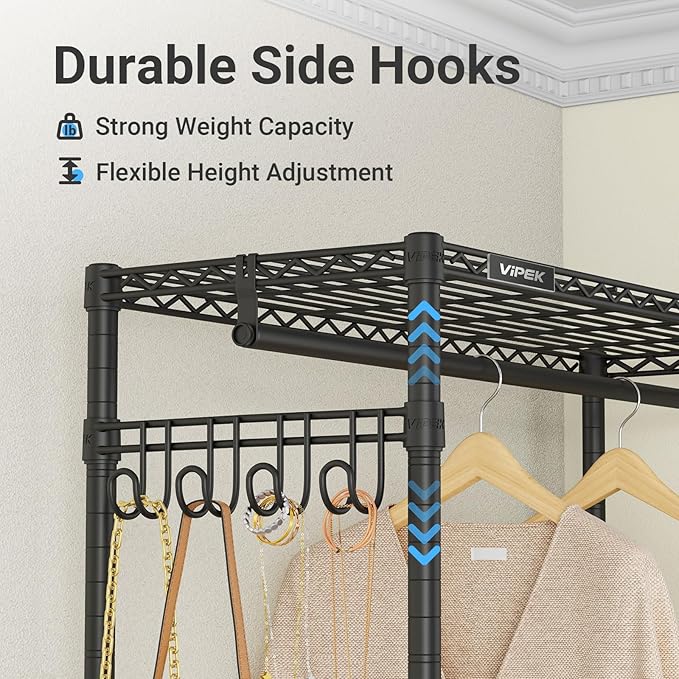 VIPEK V4 Heavy Duty Clothing Rack - Image 3