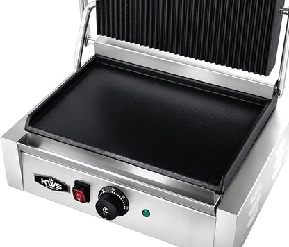 KWS PFM-17 1700W Electric Panini Press Maker - Image 3