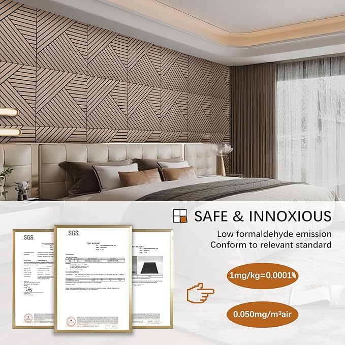 ARMURO 4 Packs Acoustic Wall Panels - Image 3