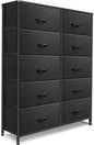 Dresser for Bedroom with 10 Drawers, Chest of Drawers, Storage Drawers by Sonharlar