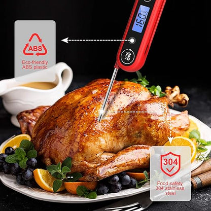 Meat Thermometer for Cooking, Instant Read Food Thermometer - Image 4