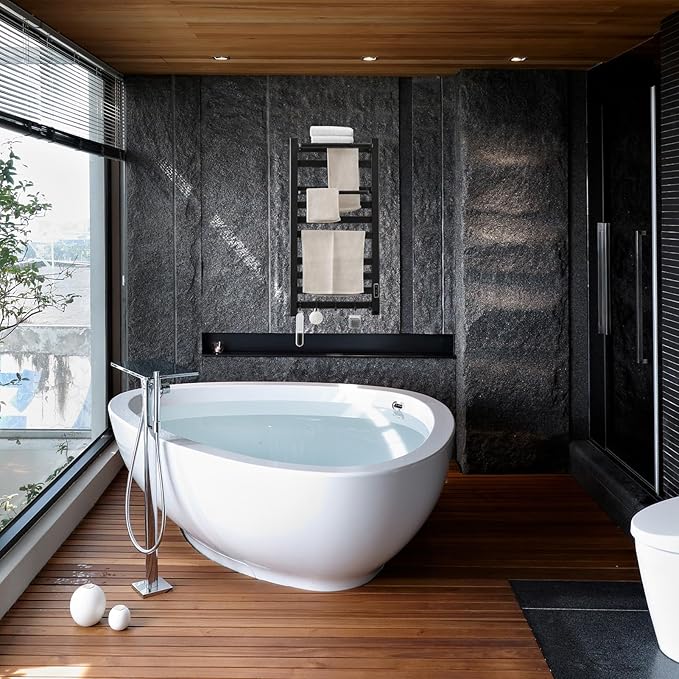 Electric Towel Warmer, Wall Mounted Heated Towel Racks - Image 7