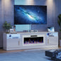VITESSE TV Stand Fireplace by Vitesse