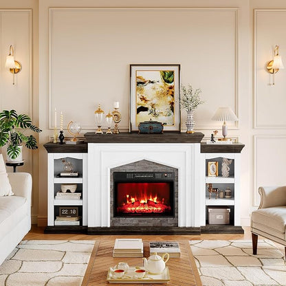 Naice 80" Electric Fireplace - Image 4