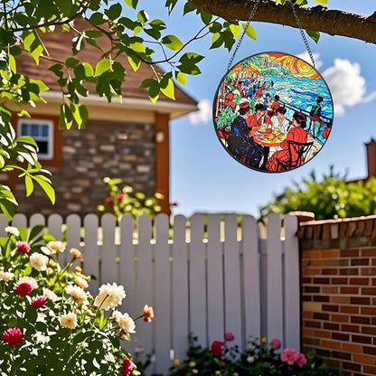 Stained Glass Window Hanging, Stunning 8''/20CM Suncatchers - Image 6