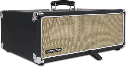 Sound Town Vintage 3U Amp Rack Case, 12.5" Depth - Image 2