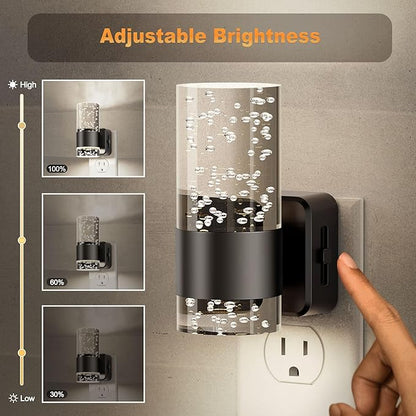 JandCase Night Light, Night Lights Plug into Wall, 2 Pack LED Nightlight - Image 2