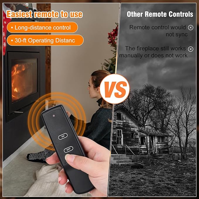 Universal Gas Fireplace Remote Control, Fit skytech 1001-A 1001TX 3001 - Image 7