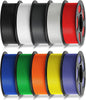 anycubic 3d printer filament multicolor pla bundle 10kg, main product view