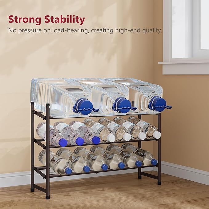 Tajsoon 3 Tier Expandable Shoe Rack - Image 4