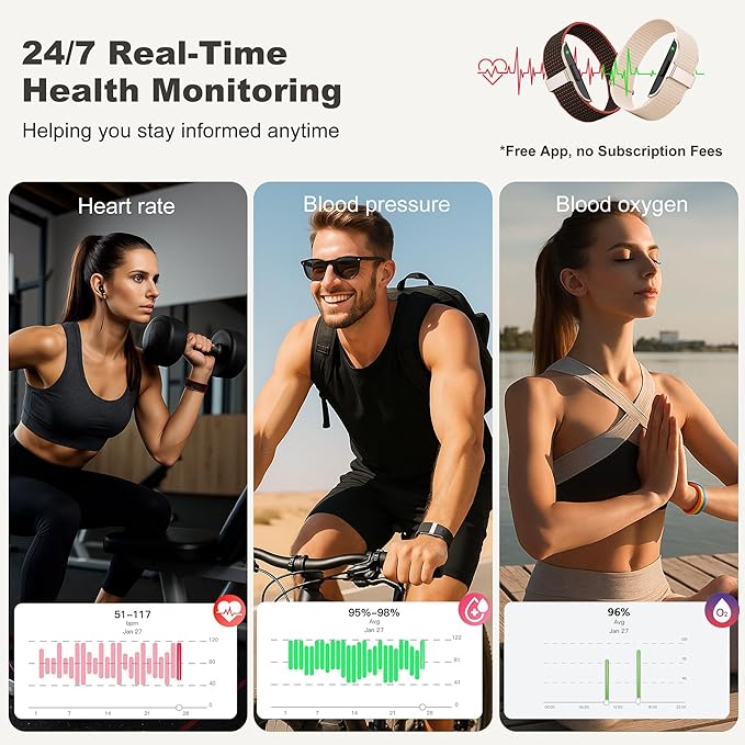 SEEKZERO Sleep Tracker, Activity & Fitness Trackers | Health Smart Bracelet - Image 6