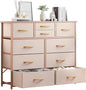 LUMTOK 10-Drawer Dresser, Fabric Storage Dressers Drawers by LUMTOK
