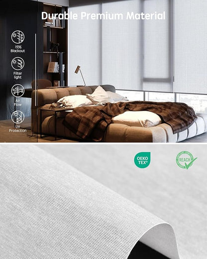 Yoolax Motorized Blinds with Remote, Smart Blinds - Image 6