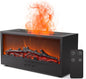 Fireplace Flame Air Diffuser Humidifier, 7 Colors Aromatherapy Essential Oil by Unknown