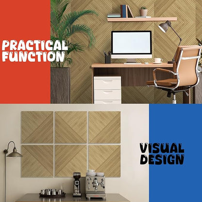 EVENRISING Acoustic Panels 6 Pack, Soundproof Wall Panels 23.6 x 23.6 Inches - Image 9
