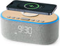 uscce Alarm Clock Bluetooth FM Radio: 10W Stereo Sound Speaker by USCCE