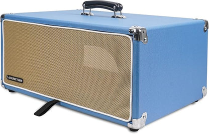 Sound Town Vintage 4U Amp Rack Case, 12.5" Depth - Image 3