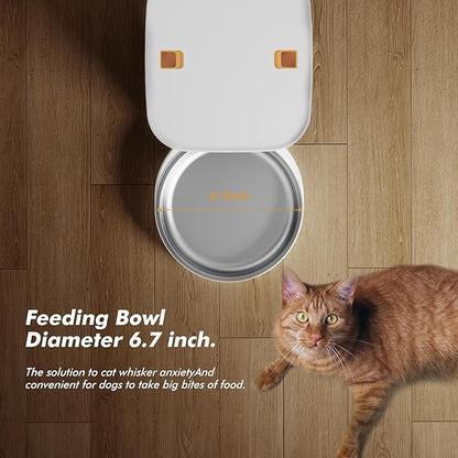 Automatic Dog Feeder - 8L/34 Cups Large Capacity Automatic Cat Food Dispenser - Image 6