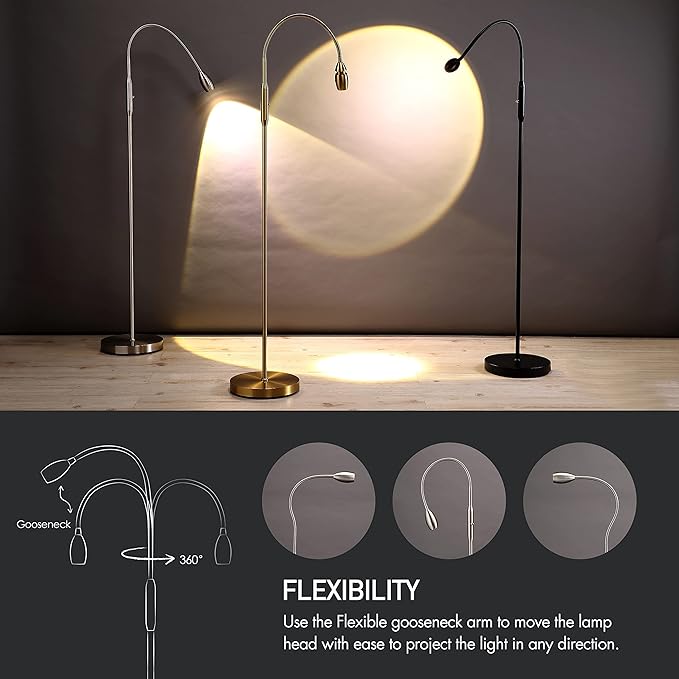 O’Bright Ray – Adjustable LED Beam Floor Lamp, Dimmable and Zoomable Spotlight - Image 5