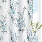 MYSKY HOME Floral Curtains for Living Room Thermal Insulated Light Blocking by MYSKYHOME