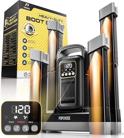 POPCHOSE Heavy-Duty Boot Dryer, Upgraded Shoe Dryer Helps Reduce Odor, Glove & by Popularchoicesfromhere