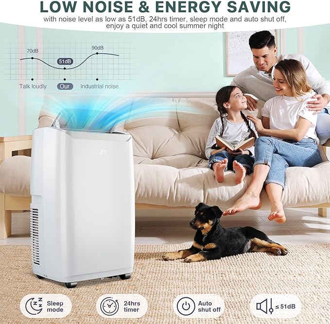 Portable Air Conditioners, 12000 BTU Portable AC Unit - Image 8