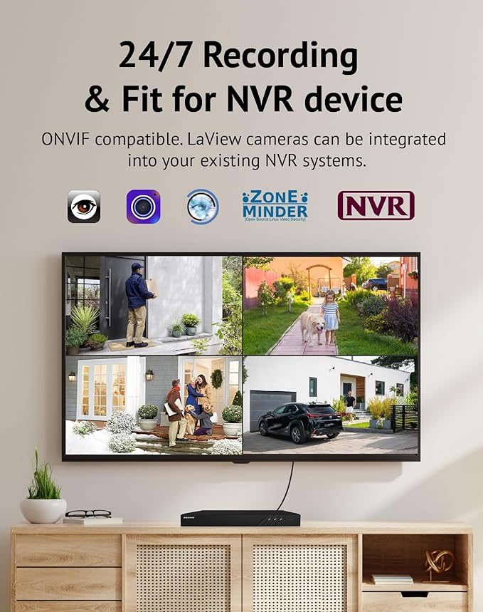 LaView 4K Outdoor Security Cameras, 8MP HD Cameras - Image 7