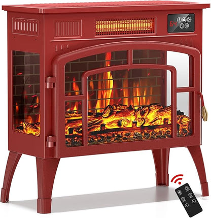 BREEZEHEAT 23" Electric Fireplace Stove by BREEZEHEAT