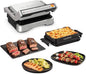 T-fal, Electric Grill, OptiGrill 4in1, Stainless Steel, 9 Automatic Cooking by T-falbrand