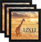 TKYGU 12x12 Picture Frame Set of 3, Horizontal and Vertical Formats by TKYGU