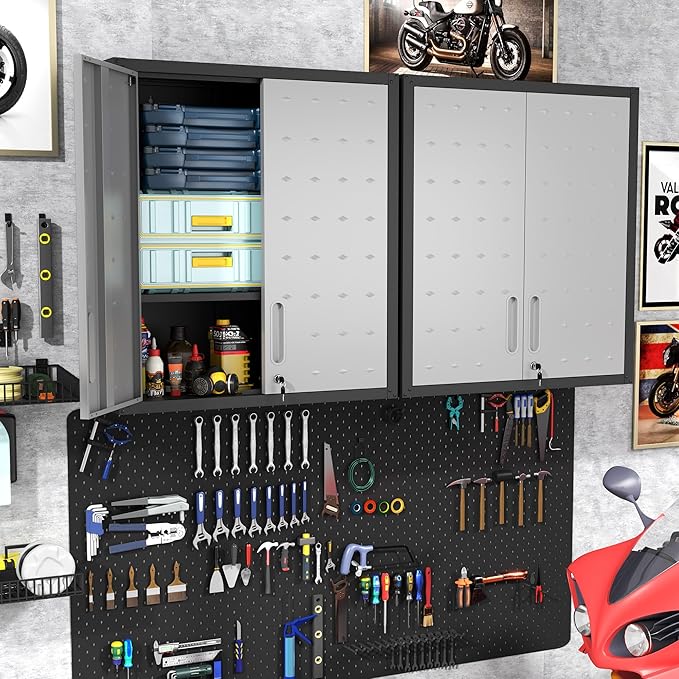 Garage Wall Mounted Storage Cabinet - Image 2