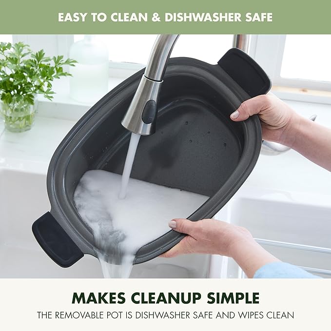 GreenPan Elite 14-in-1 Nonstick 6QT Electric Slow Cooker, PFAS-Free Ceramic - Image 7