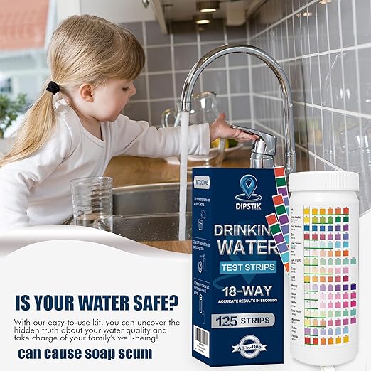 All-New 18 in1 Drinking Water Test Kit-125 Water Quality Test Strips - Image 4