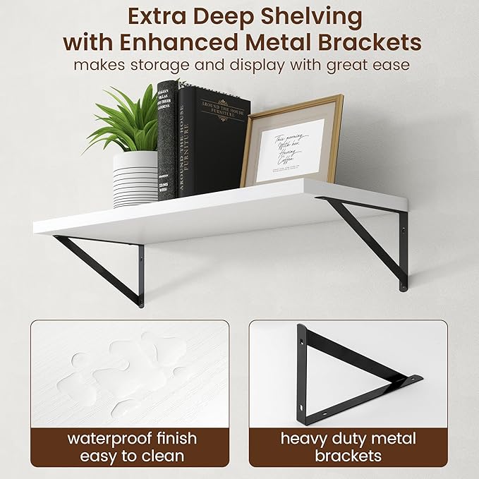 Axeman Deep Floating Shelves - Image 5