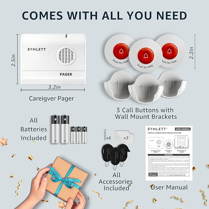 Caregiver Pager Wireless Nurse Call Buttons - Image 7