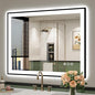 YEELAIT 40x30 Inch LED Bathroom Mirror by YEELAIT