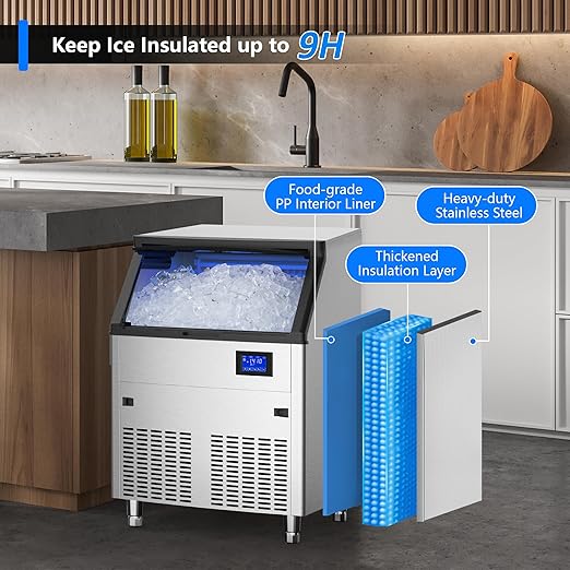 Coolake Commercial Ice Maker Machine 450lbs/24H - Image 6