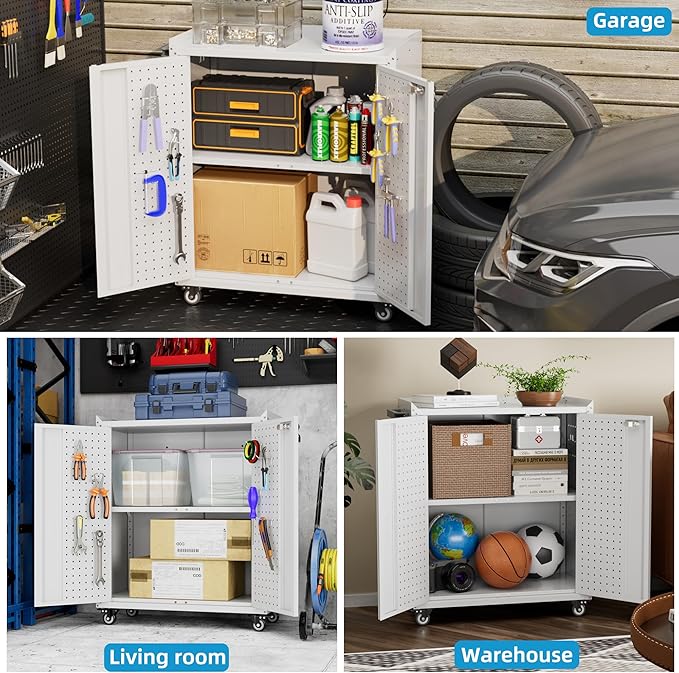 SUXXAN Metal Storage Cabinet - Image 8