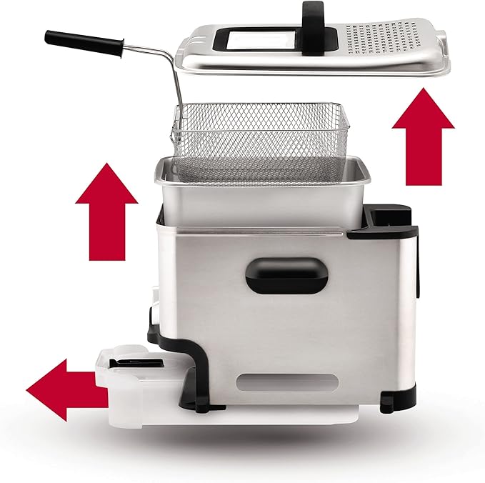 T-fal 3.5L Stainless Steel Deep Fryer - Image 7