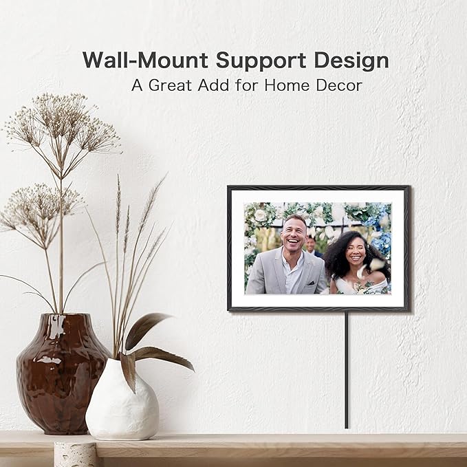 Digital Picture Frame, 10.1'' Frameo Digital Frame Wifi, 32GB Memory, 1280*800 - Image 7