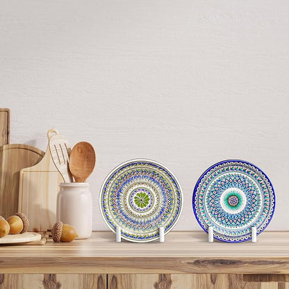 Sweetude 2 Pcs Large Plate Stands - Image 5