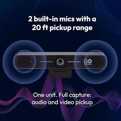GoPresence Smart 4K Compact Video Conference Camera – Ultra HD 120° Wide Lens - Image 6